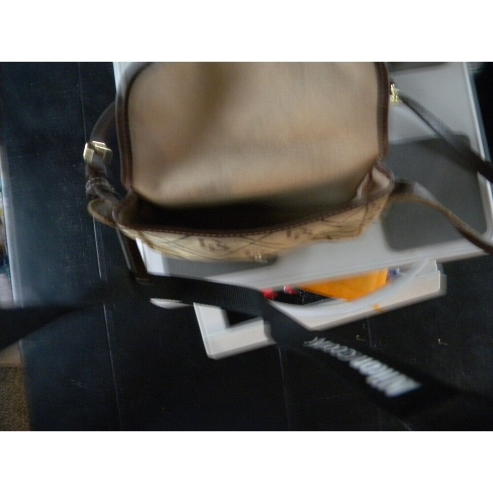 Dooney & Bourke Signature Canvas Crossbody Bag Small - Picture 12 of 16